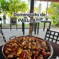 Palapa del restaurante